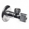 Angle Valve Reg Chrome 15X15mm,  - Cashbuild
