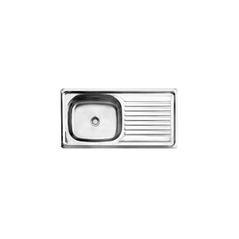 Kitchen Sink Stainless Steel Drop In 750 X 400 Seb Excl 40mm, CAM AFRICA - Cashbuild