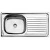 Kitchen Sink Stainless Steel Drop In 750 X 400 Seb Excl 40mm, CAM AFRICA - Cashbuild
