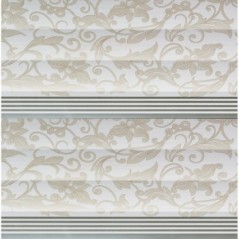 PVC Ceiling Curve Floral Str 7mmX3900mmX250mm, UPPER EDGE - Cashbuild