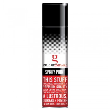 gluedevil Spray Paint Semi gloss Engine Black, Glue Devil - Cashbuild