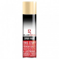 gluedevil Spray Paint Metallic Rich Pale gold, Glue Devil - Cashbuild