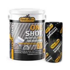 Flasharry Waterproof Kit And Membrane 5L Brown, Flasharry - Cashbuild
