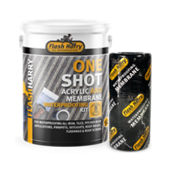 Flasharry Waterproof Kit And Membrane 5L Burgandy, Flasharry - Cashbuild