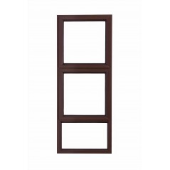 Window Frame Aluminium Ptt615 Bronze Clear