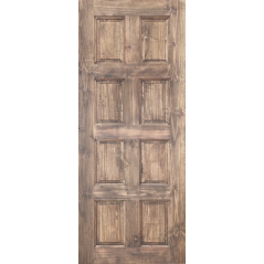 Door Pine 8 Panel Stained,  - Cashbuild