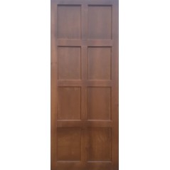 Door Pine 8 Panel F&l Imbuia Var