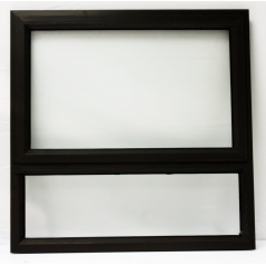 Window Frame Aluminium Pt99 Charcoal Clear,  - Cashbuild