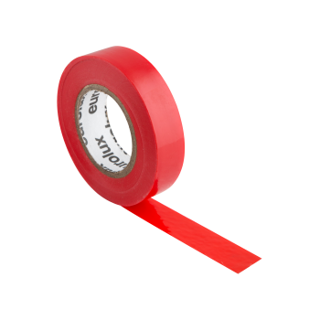 PVC Insulation Tape 20M Red (0.13mm X 18mm),  - Cashbuild