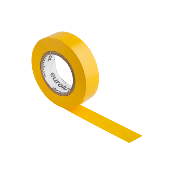PVC Insulation Tape 20M Yellow (0.13mm X 18mm),  - Cashbuild