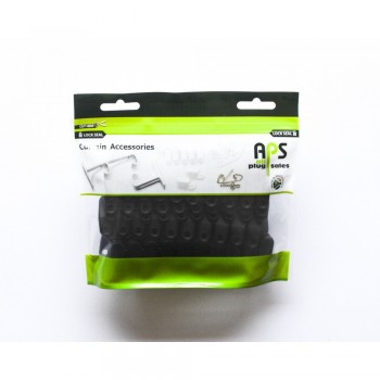 Black Curtain Track Gliders Quantity:50,  - Cashbuild