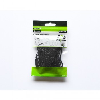 Black Curtain Track Nylon Hooks Quantity:50,  - Cashbuild