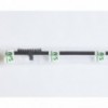 Black Curtain Track Single 1.5M,  - Cashbuild