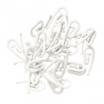 Curtain Track Nylon Curtain Hooks Quantity:30,  - Cashbuild