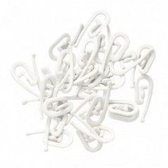 Curtain Track Nylon Curtain Hooks Quantity:30,  - Cashbuild