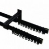 Charcoal Curtain Track Double 2.5M,  - Cashbuild