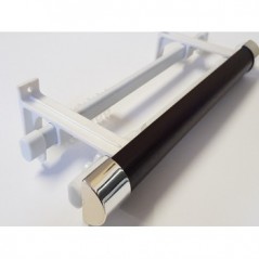 Double Curtain Track 3.0M Mahogany,  - Cashbuild
