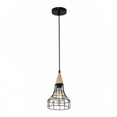 Pendant Vibrato Black 175mm Euro, EUROLUX - Cashbuild