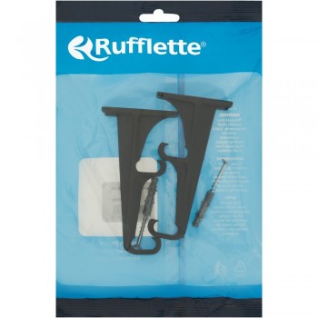Black Curtain Track Double Bracket Quantity:2,  - Cashbuild