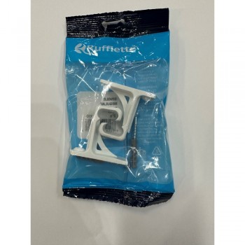 Curtain Track "C" Rail Single Brackets Quantity:2,  - Cashbuild