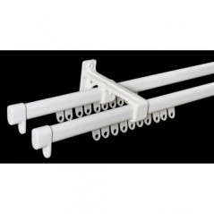 Double Curtain Track 1.5M,  - Cashbuild