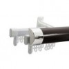 Double Curtain Track 3.0M Mahogany,  - Cashbuild