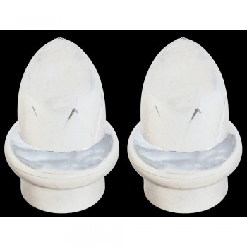 Chrome Finials Quantity:2,  - Cashbuild