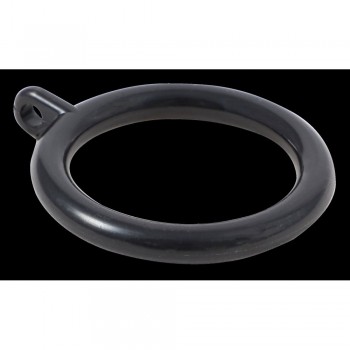 Curtain Track Black Rings 25mm,  - Cashbuild