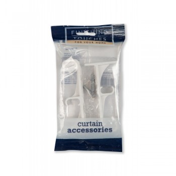 Curtain Track "C" Rail Double Brackets Quantity:2,  - Cashbuild
