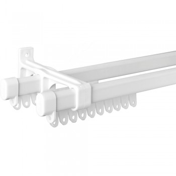 Double Curtain Track 2.0M,  - Cashbuild