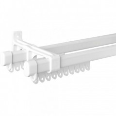 Double Curtain Track 2.0M,  - Cashbuild
