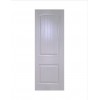 Door 2 Panel White Deep Moulded Cape Dutch Vertical Slates,  - Cashbuild