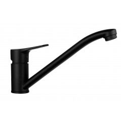 Quartz Black Sink Mixer Deck Type,  - Cashbuild