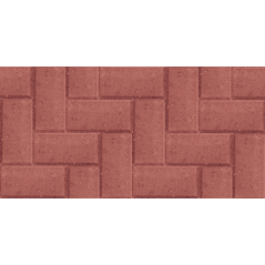 Red Bevel Paver,  - Cashbuild
