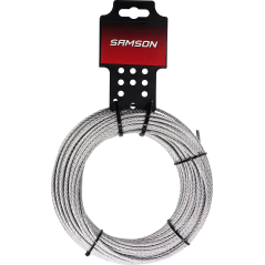 Steel Wire Rope 3.0 mm Uncoated 25m, SAMSON - Cashbuild