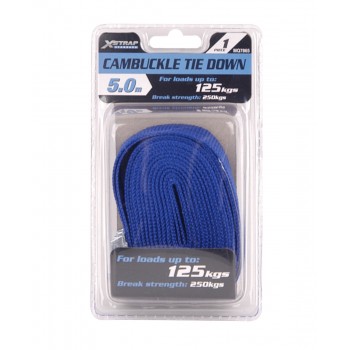 Motoquip Cam Buckle Tie Down X-Strap Std 5Mx25mm, Moto-Quip - Cashbuild