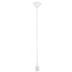 Pendant PVC White E27,  - Cashbuild