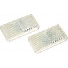 Motoquip Reflector Clear Self Adhesive Quantity:2, Moto-Quip - Cashbuild