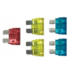 Motoquip Car Fuses Assorted Mixed Amp 5 Pack, Moto-Quip - Cashbuild
