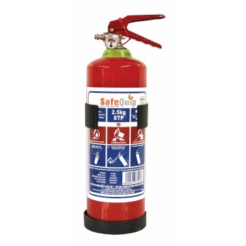Safequip Fire Extinguisher 2.5Kg Including Bracket, Moto-Quip - Cashbuild
