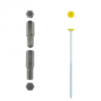 Eureka Purlin Screw T17 Hd 6 5 X 165mm Quantity:25, EUREKA - Cashbuild