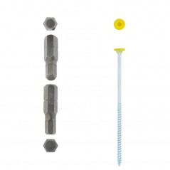 Eureka Purlin Screw T17 Hd 6 5 X 165mm Quantity:25, EUREKA - Cashbuild