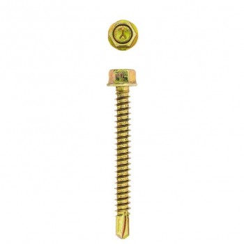 Eureka Tek Screw Steel Full Thread T3 5.5X 50mm Quantity:200, EUREKA - Cashbuild