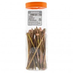 Eureka Tek Screw Wood T17 5 5X125mm Quantity:50, EUREKA - Cashbuild