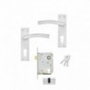 Mackie Gemini Brushed Satin & Cyl Lock, MACKIE - Cashbuild