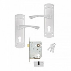 Mackie Ashton Satin Nickle & Cyl Lock, MACKIE - Cashbuild