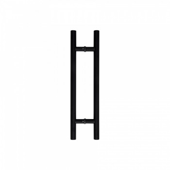Mackie Pull Hndl Straight Black St/Steel 32X600mm, MACKIE - Cashbuild