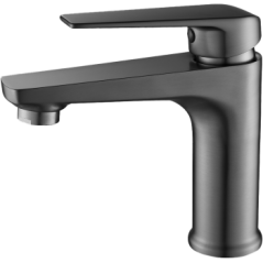 Lunalux Basin Mixer Gun Metal, ICON - Cashbuild