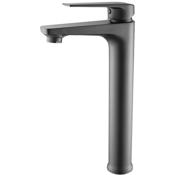 Lunalux Raised Basin Mixer Gun Metal, ICON - Cashbuild