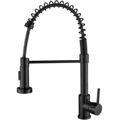 Sink Mixer Icon 2 Settings Spray Compact Black, ICON - Cashbuild